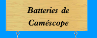 Batteries de Caméscope